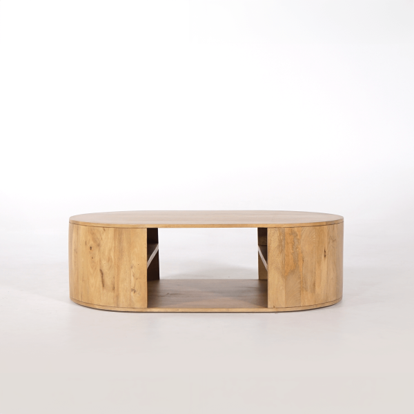 Table basse en bois massif - Timea