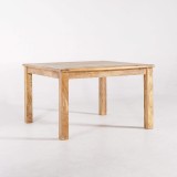 Table à manger carrée en bois massif - Paris