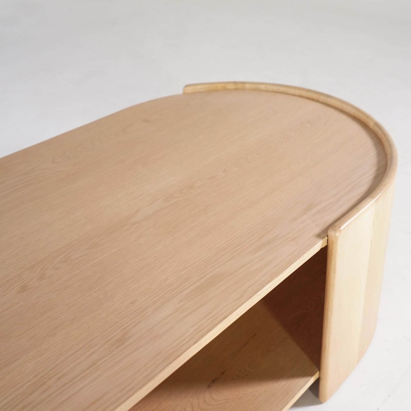 Table basse en chêne massif 110 cm - Lago