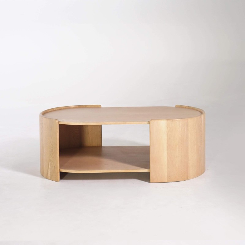 Table basse en chêne massif 110 cm - Lago