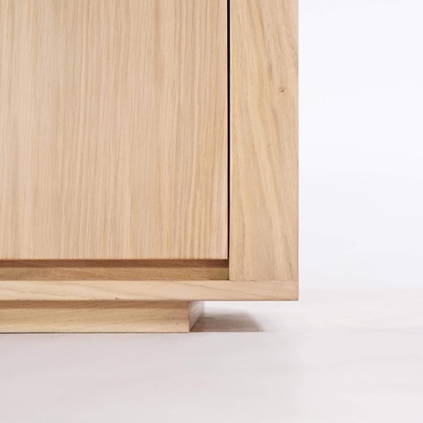 Buffet en chêne massif 2 portes  120 cm - Yseult