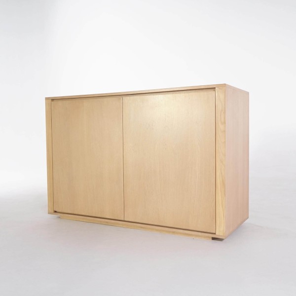 Buffet en chêne massif 2 portes  120 cm - Yseult