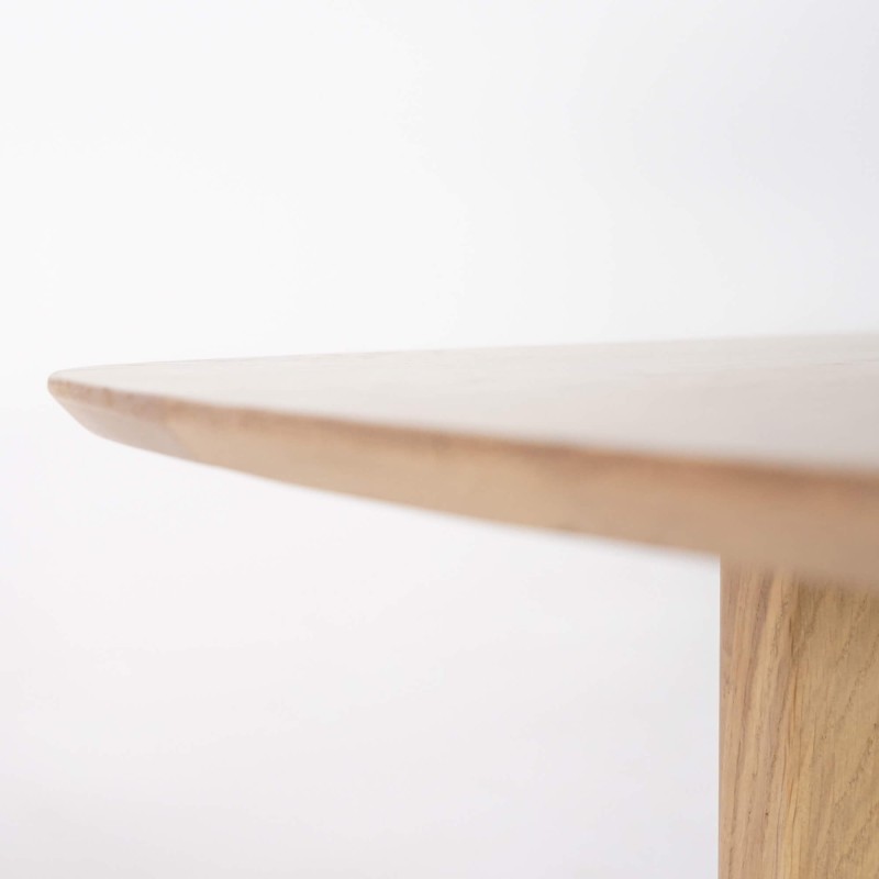 Table pour salle à manger en chêne massif 200 cm - Lago