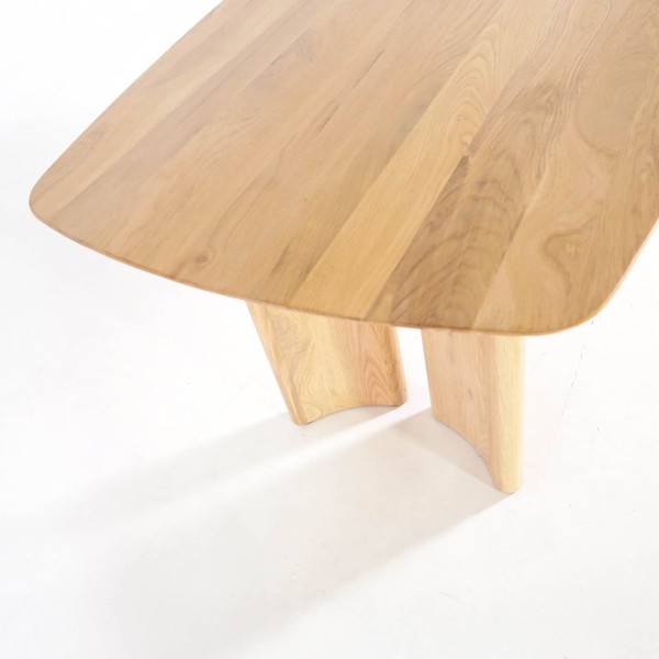 Table pour salle à manger en chêne massif 200 cm - Lago