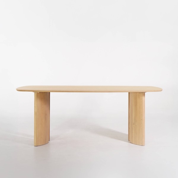 Table pour salle à manger en chêne massif 200 cm - Lago