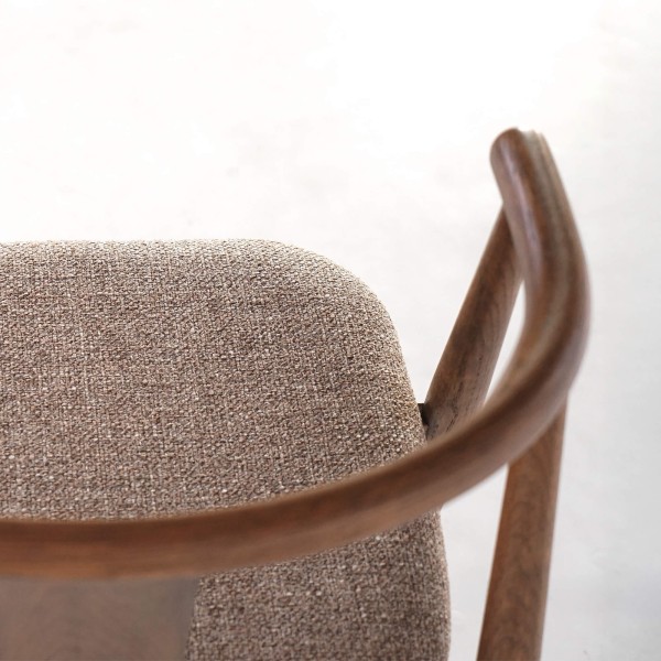 Chaise de salle à manger en chêne massif - Relate