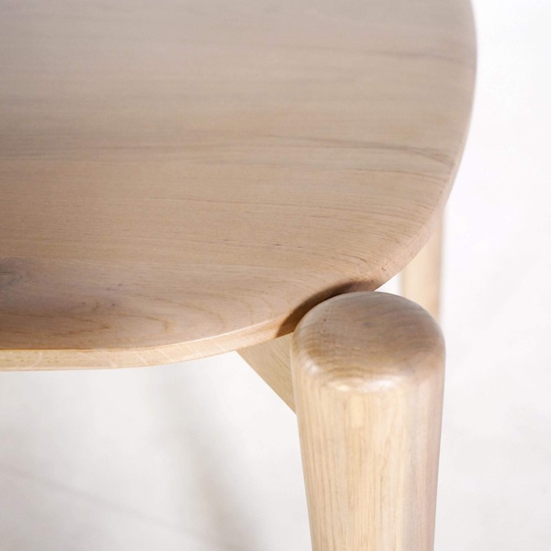 Table à manger en chêne massif 180 cm