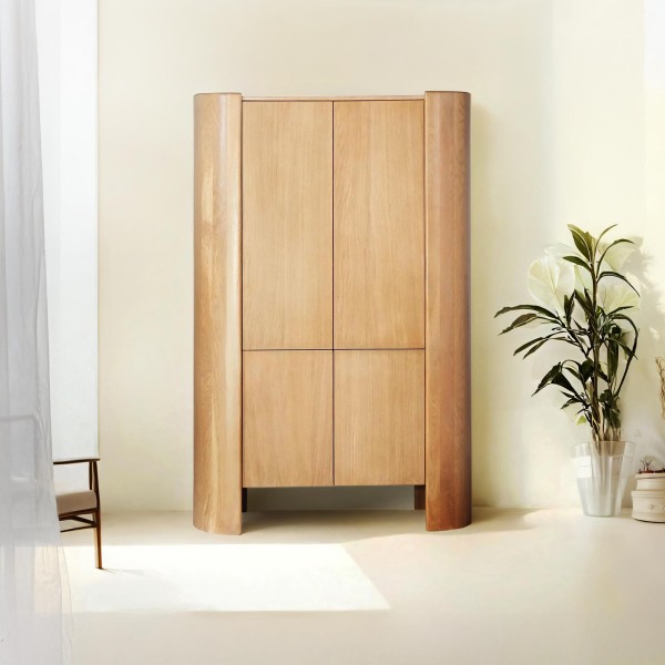 Armoire buffet en chêne massif - Lago