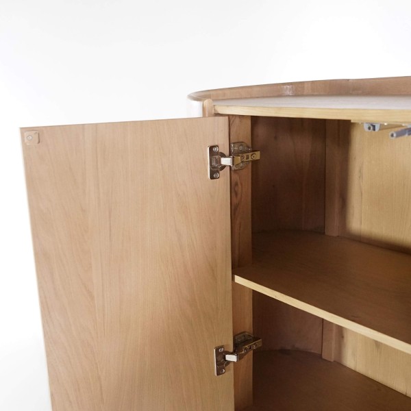Armoire buffet en chêne massif - Lago