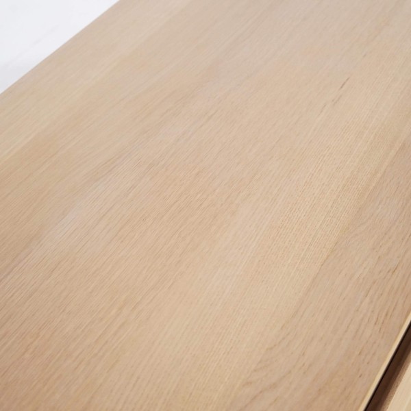 Table de salon en chêne massif 120 cm - Yseult