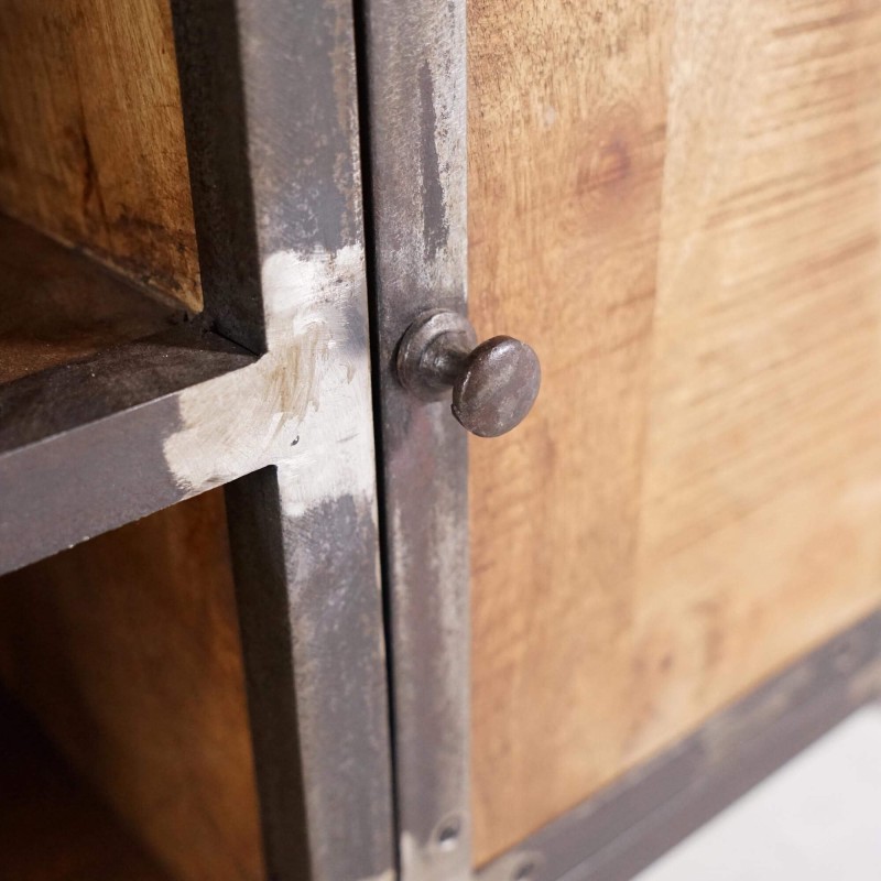 Meuble télé industriel 150 cm - Manchester