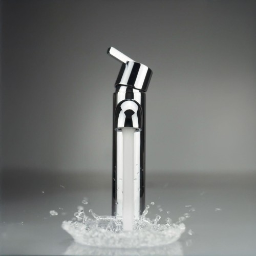Robinet mitigeur thermostatique pour lavabo de salle de bain Silia, Chromé