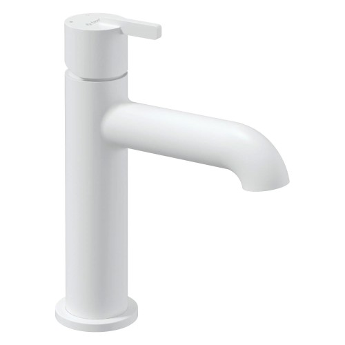 Robinet mitigeur thermostatique pour lavabo de salle de bain Silia, Bianco
