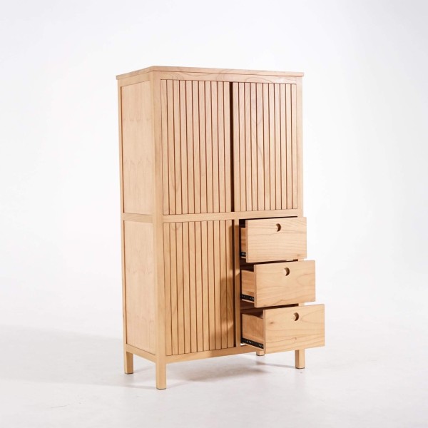 Armoire en bois massif - Rohini
