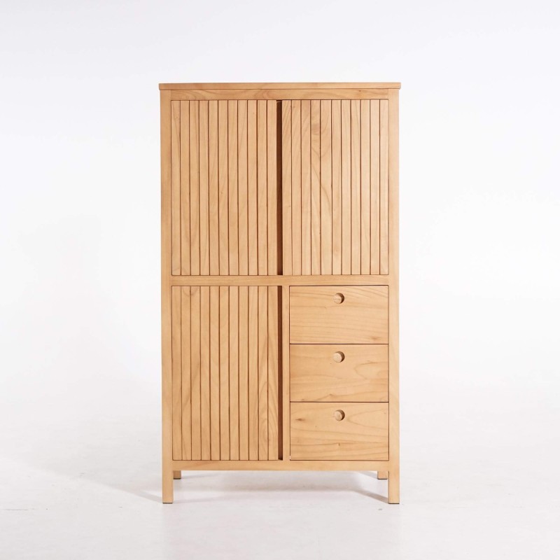 Armoire en bois massif - Rohini