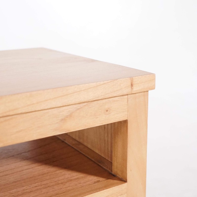 Meuble TV en bois massif 100 cm - Rohini