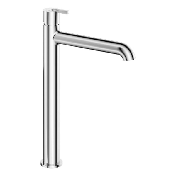 Robinet pour vasque à poser avec mitigeur thermostatique Silia, Chromé
