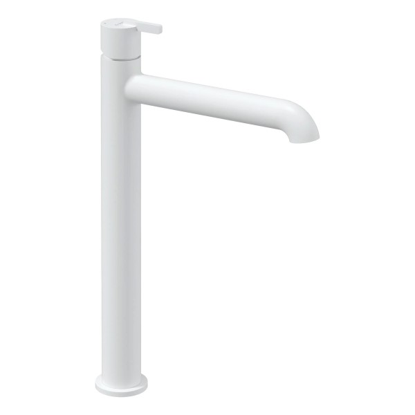 Robinet pour vasque à poser avec mitigeur thermostatique Silia, Bianco