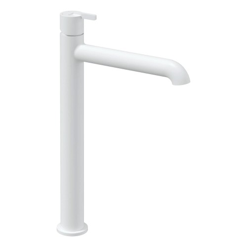 Robinet pour vasque à poser avec mitigeur thermostatique Silia, Bianco