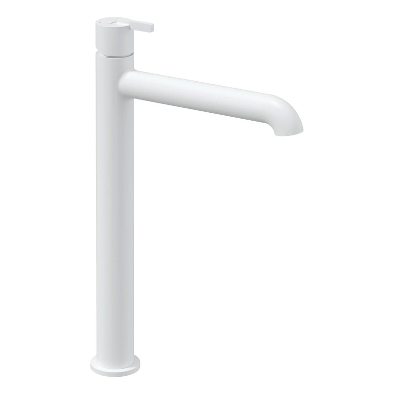 Robinet pour vasque à poser avec mitigeur thermostatique Silia, Bianco
