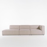 Canapé design 5 places ouvert gauche - Isla