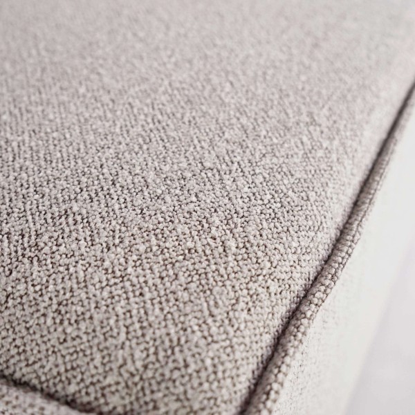 Pouf en tissu chenille - Isla