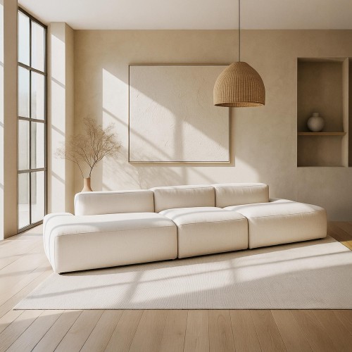 Canapé design 5 places ouvert gauche et droite - Odea