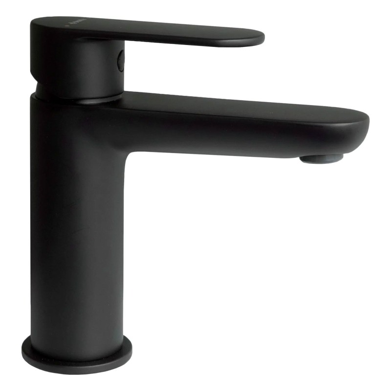 Robinet mitigeur thermostatique pour lavabo de salle de bain Alpinia, Nero