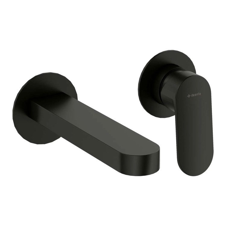 Robinet mitigeur encastré pour lavabo de salle de bain Alpinia, Nero