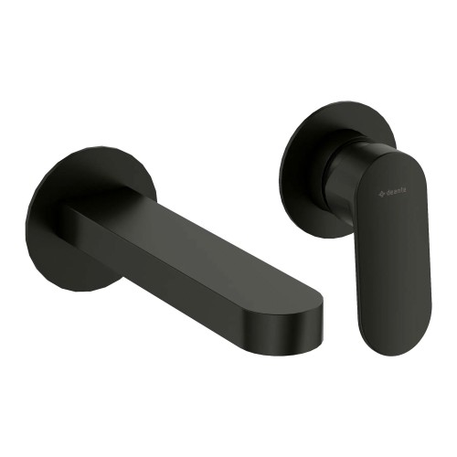 Robinet mitigeur encastré pour lavabo de salle de bain Alpinia, Nero
