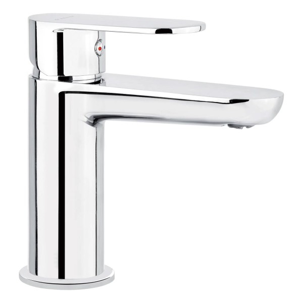 Robinet mitigeur thermostatique pour lavabo de salle de bain Alpinia, Chromé