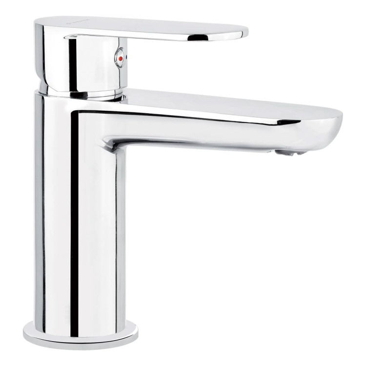 Robinet mitigeur thermostatique pour lavabo de salle de bain Alpinia, Chromé