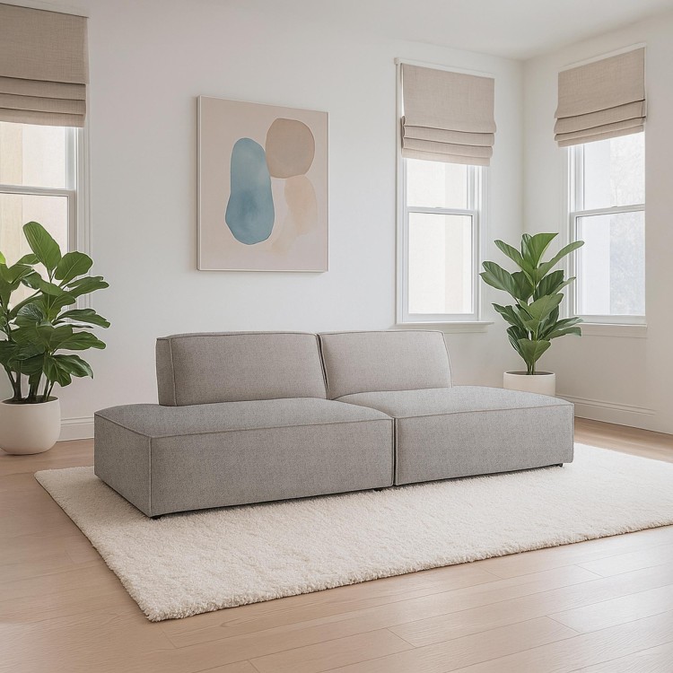 Canapé design 5 places ouvert gauche et droite - Isla