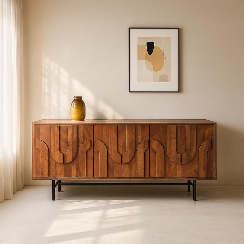 Buffet en manguier massif 160 cm - Flow