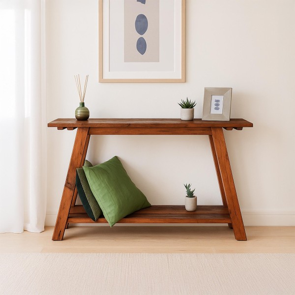 Console en bois recyclé ancien - Reborn