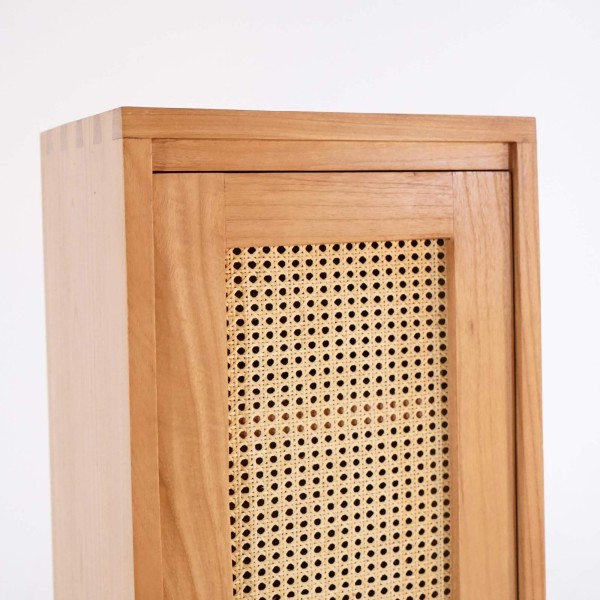 Colonne de salle de bain en bois - Anaya