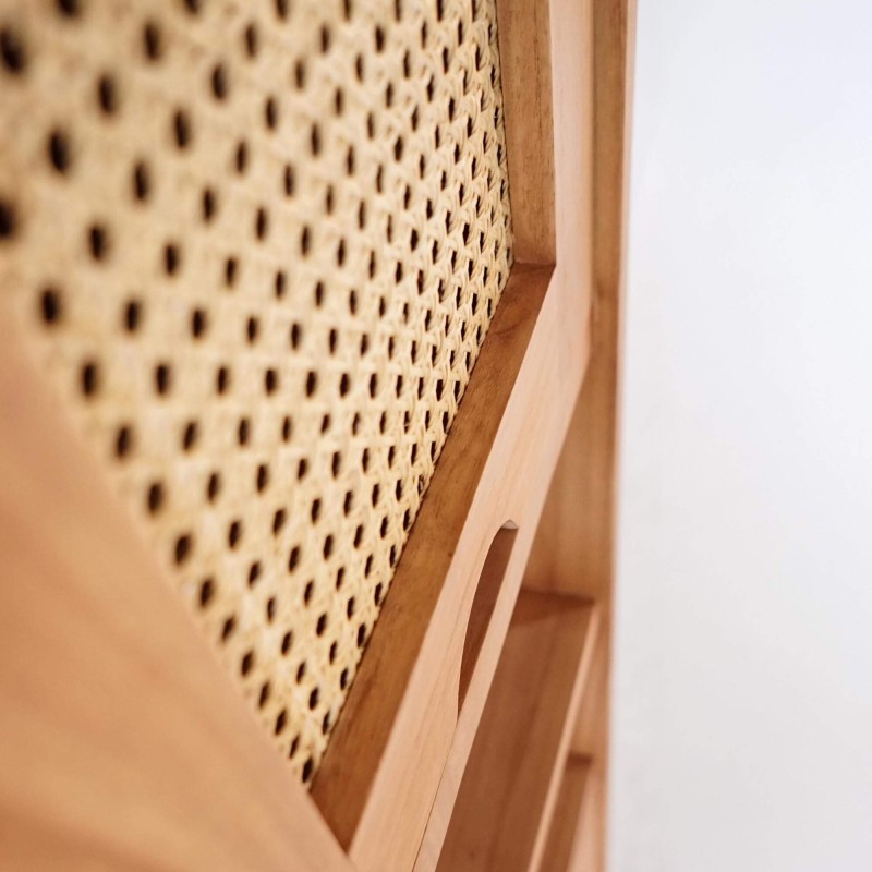 Colonne de salle de bain en bois - Anaya