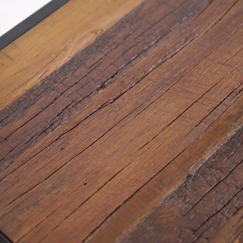 Table de chevet en bois recyclé - Recycled Table de chevet en bois recyclé - Recycled