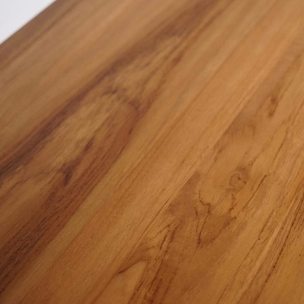 Meuble de salle de bain bois teck massif simple vasque 80 cm - Kalindi