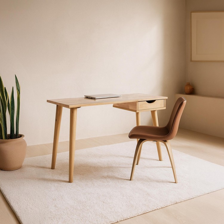 Bureau en bois de chêne 120 x 55 cm Bureau en bois de chêne 120 x 55 cm