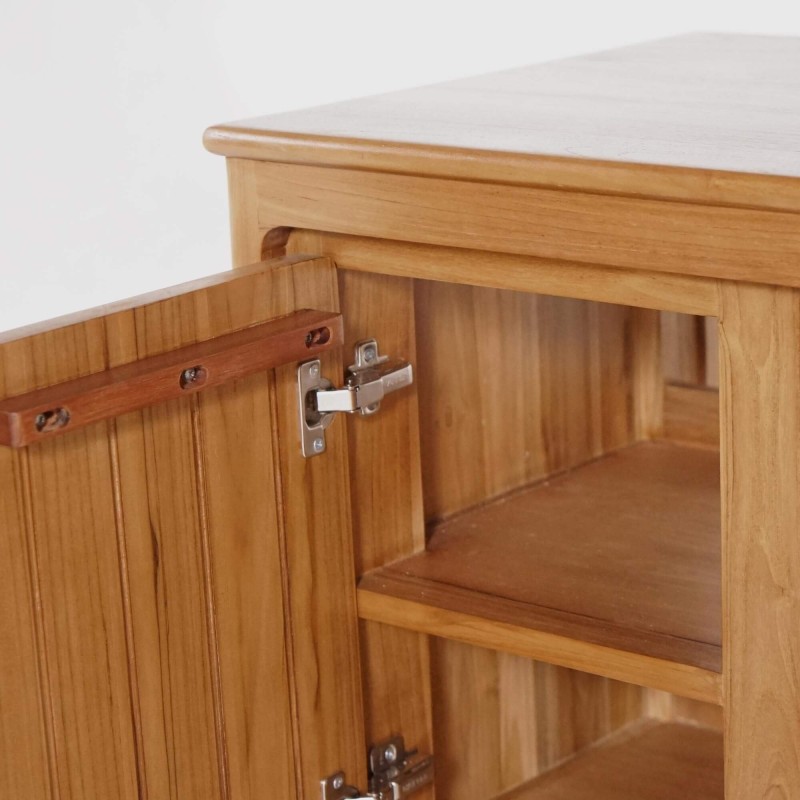 Meuble salle de bain en teck massif 80 cm - Pragati Meuble salle de bain en teck massif 80 cm - Pragati