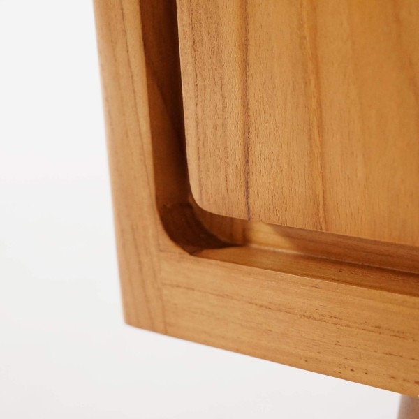 Meuble salle de bain en teck massif 80 cm - Pragati