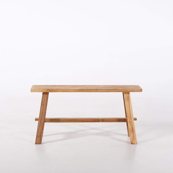 Banc en bois massif naturel - Aska