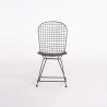 Chaise en métal de style industriel - Wire