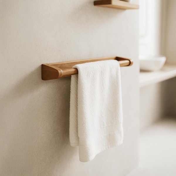 Porte servivettes en bois de teck