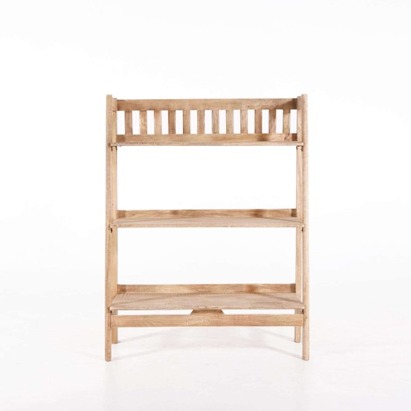 Étagère d’appoint en bois massif - Arden