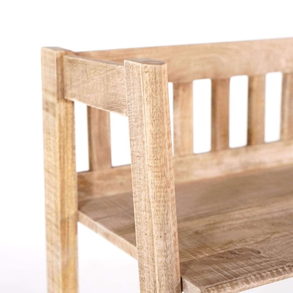 Étagère d’appoint en bois massif - Arden