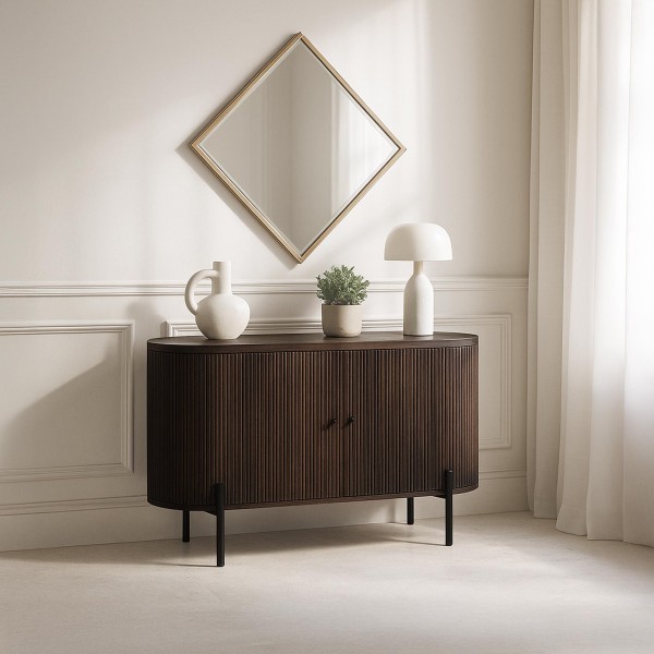 Buffet 2 portes en bois de manguier - Sohana