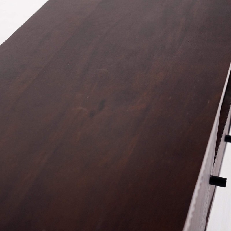 Meuble TV 160 cm en bois de manguier - Sohana