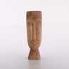 Statue décorative en bois sculpté 43 cm - Mana
